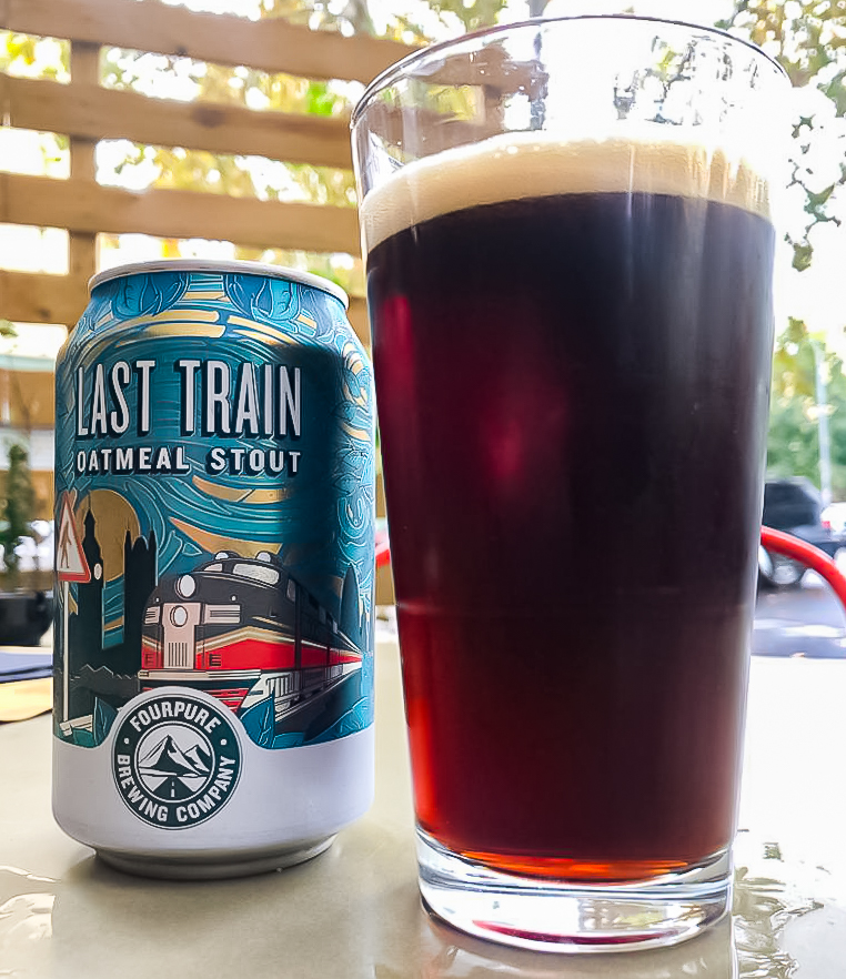 Last Train - Outmeal Stout by Fourpure Brewing Co.